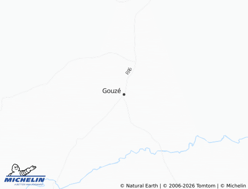 MICHELIN Gouzé map - ViaMichelin