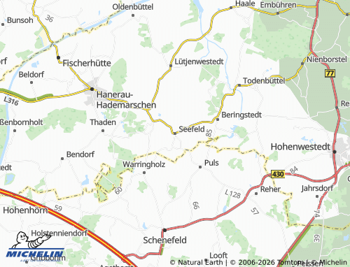 MICHELIN Seefeld map - ViaMichelin