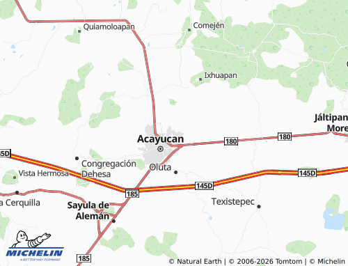 Mapa MICHELIN Colonia Lealtad - ViaMichelin
