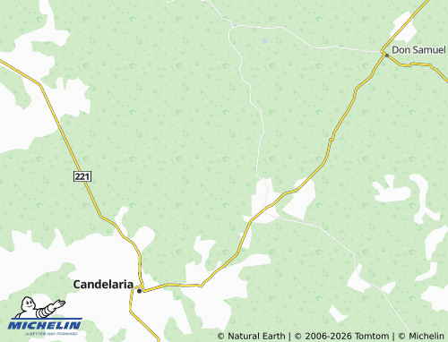 Mapa MICHELIN La Fortuna - ViaMichelin