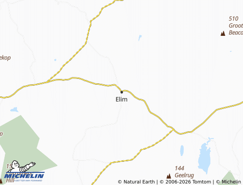 Carte MICHELIN Elim - ViaMichelin