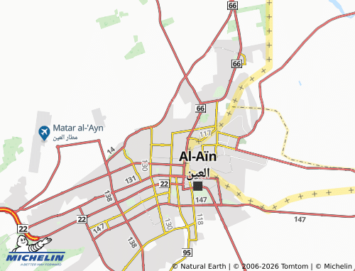 Mapa MICHELIN al-Muragha - ViaMichelin