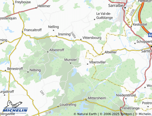 MICHELIN-Landkarte Givrycourt - ViaMichelin