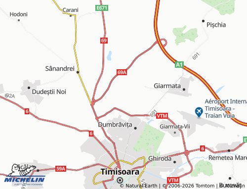 Mappa MICHELIN Covaci - ViaMichelin