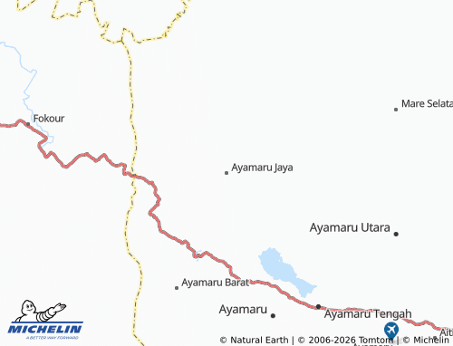 Mapa MICHELIN Ayamaru Jaya - ViaMichelin