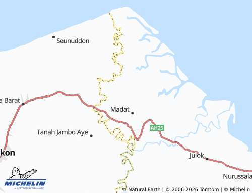 MICHELIN Blang Ubit map - ViaMichelin