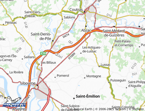 Carte MICHELIN Le Pas de l'Âne - ViaMichelin