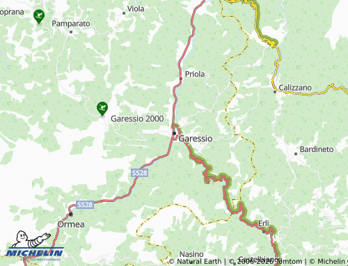Mapa MICHELIN Garessio - ViaMichelin