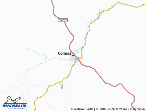 Mappa MICHELIN Colinas - ViaMichelin