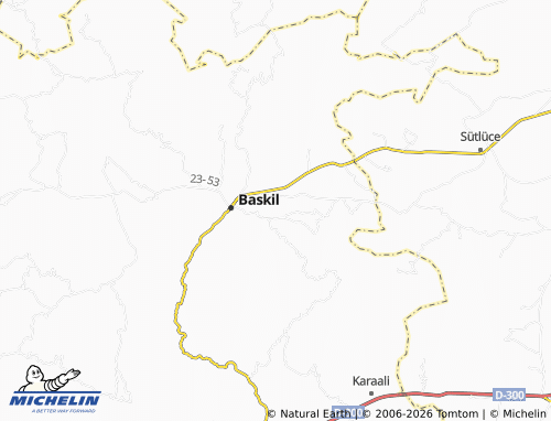 Carte MICHELIN Şefkat - ViaMichelin