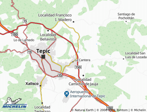 Mappa MICHELIN La Antorcha - ViaMichelin