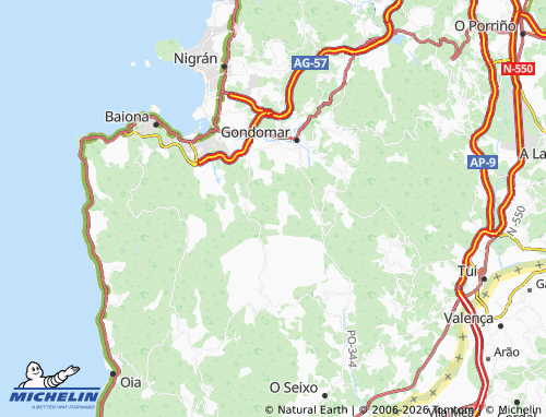 MICHELIN-Landkarte Mañufe (San Vicente) - ViaMichelin