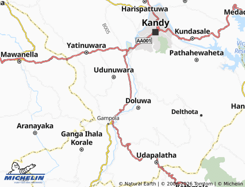 MICHELIN Muruthagahamula map - ViaMichelin