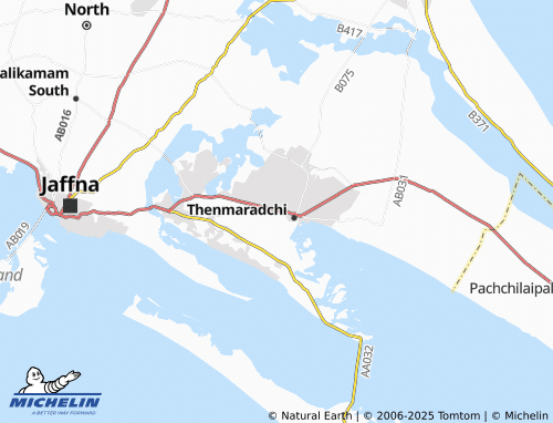 MICHELIN Nunavil Centre map - ViaMichelin