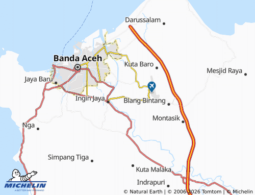 MICHELIN Bueng Ceukok map - ViaMichelin