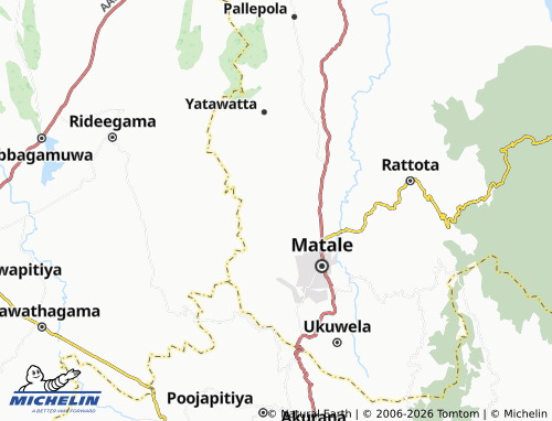 Mappa MICHELIN Thalgahagoda - ViaMichelin