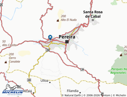 Mapa MICHELIN Rocío Alto - ViaMichelin