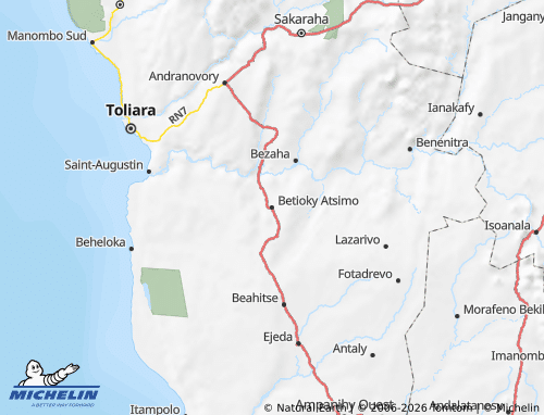 Mappa MICHELIN Betioky Atsimo - ViaMichelin