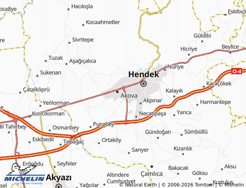 MICHELIN Çiftlik map - ViaMichelin
