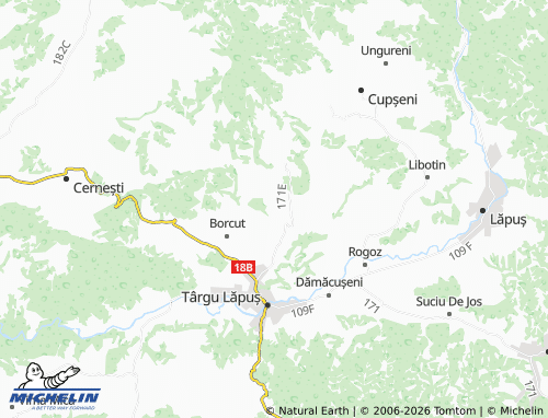 MICHELIN Dumbrava map - ViaMichelin