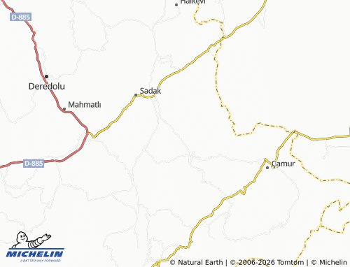 MICHELIN Doğankavak map - ViaMichelin