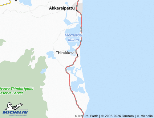 Mappa MICHELIN Thirukkovil 2 - ViaMichelin