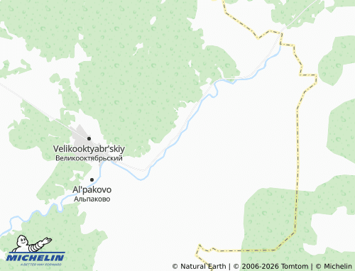 Carte MICHELIN Kislyakovo - ViaMichelin