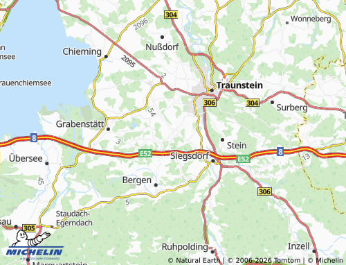 MICHELIN Vachendorf map - ViaMichelin