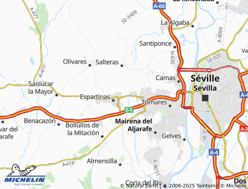 Mappa MICHELIN El Retiro - ViaMichelin