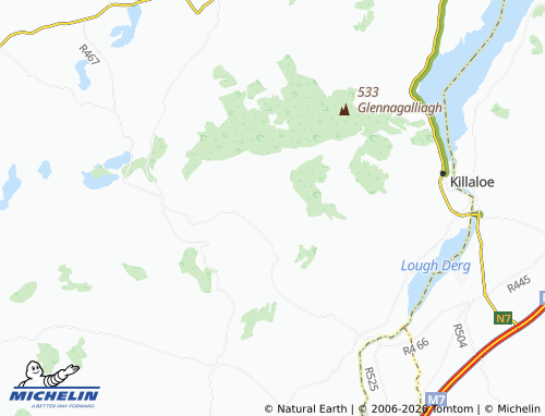 Carte MICHELIN Kilbane - ViaMichelin
