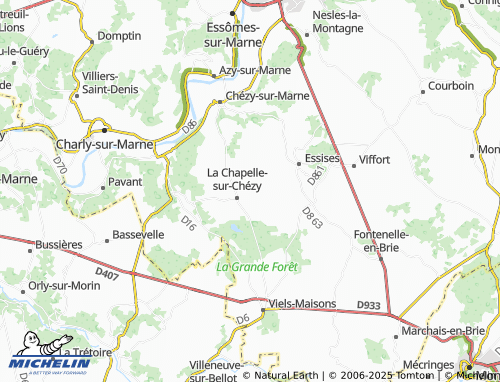 Carte MICHELIN Fays - ViaMichelin
