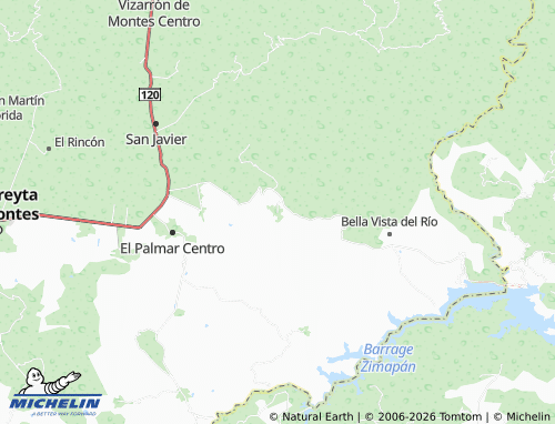 MICHELIN Cerro Prieto map - ViaMichelin