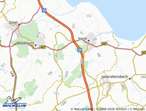 MICHELIN Obenstrohe map - ViaMichelin