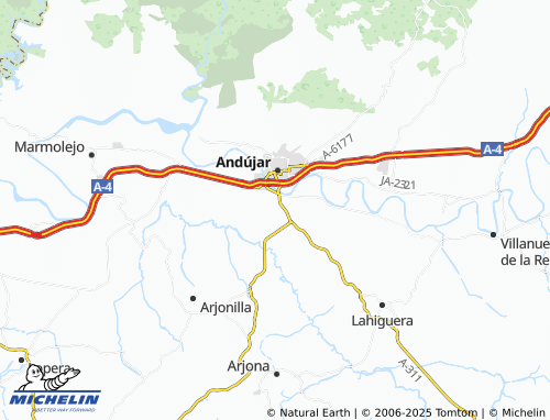 MICHELIN Vegas de Triana map - ViaMichelin