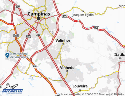 Mapa MICHELIN Vila Independência - ViaMichelin