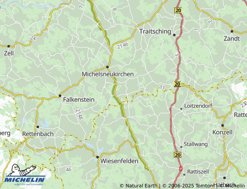 Kaart MICHELIN Kleingeraszell - ViaMichelin