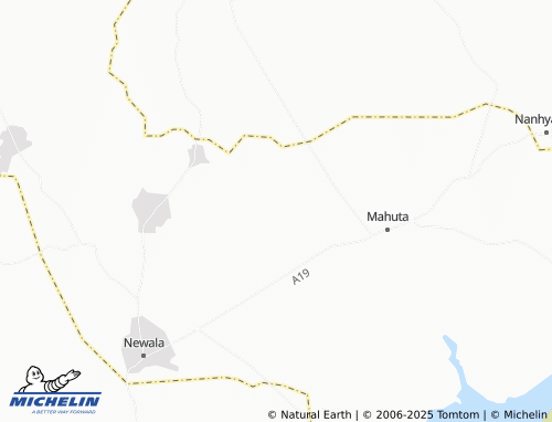 MICHELIN Namijonzua map - ViaMichelin