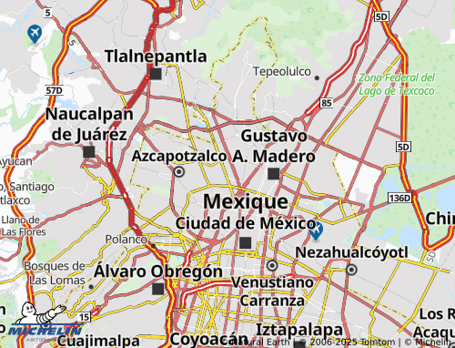 MICHELIN Magdalena de las Salinas map - ViaMichelin