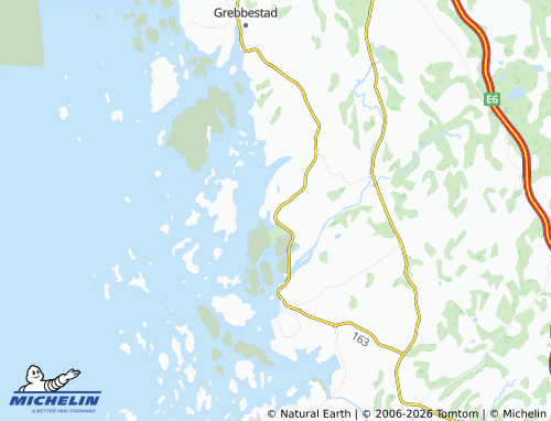 MICHELIN Långesjö map - ViaMichelin