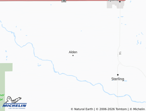 Mappa MICHELIN Alden - ViaMichelin