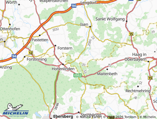 MICHELIN Mittbach map - ViaMichelin
