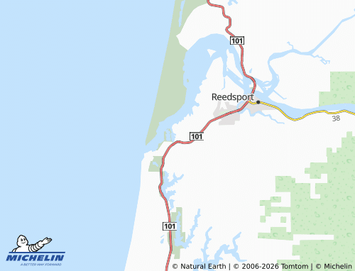 Mappa MICHELIN Winchester Bay - ViaMichelin