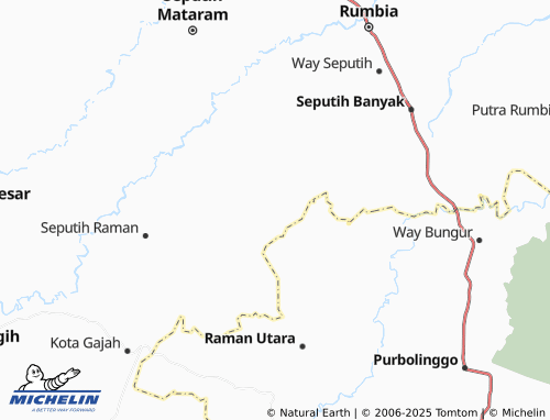 MICHELIN Rama Utama map - ViaMichelin