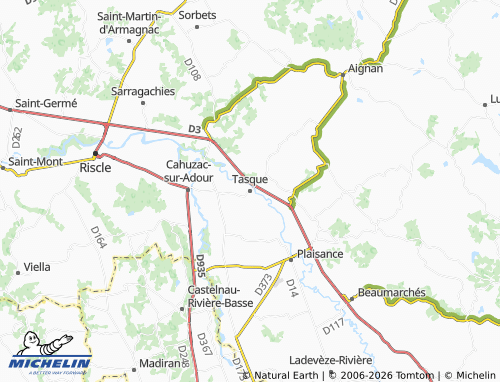 Mapa MICHELIN Tasque - ViaMichelin