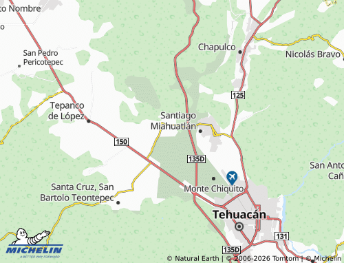 Mapa MICHELIN La Pedrera, Magdalena Guayucatepec - ViaMichelin