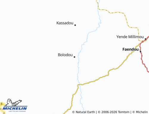 Mappa MICHELIN Bolodou - ViaMichelin