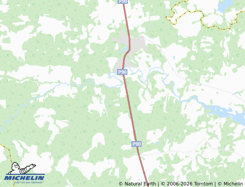 Carte MICHELIN Steblevo - ViaMichelin