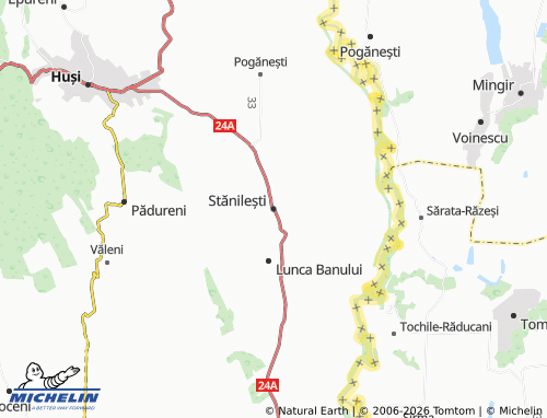 Mappa MICHELIN Stănilești - ViaMichelin