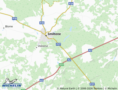 Mapa MICHELIN Silva - ViaMichelin