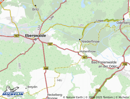 MICHELIN-Landkarte Tornow - ViaMichelin